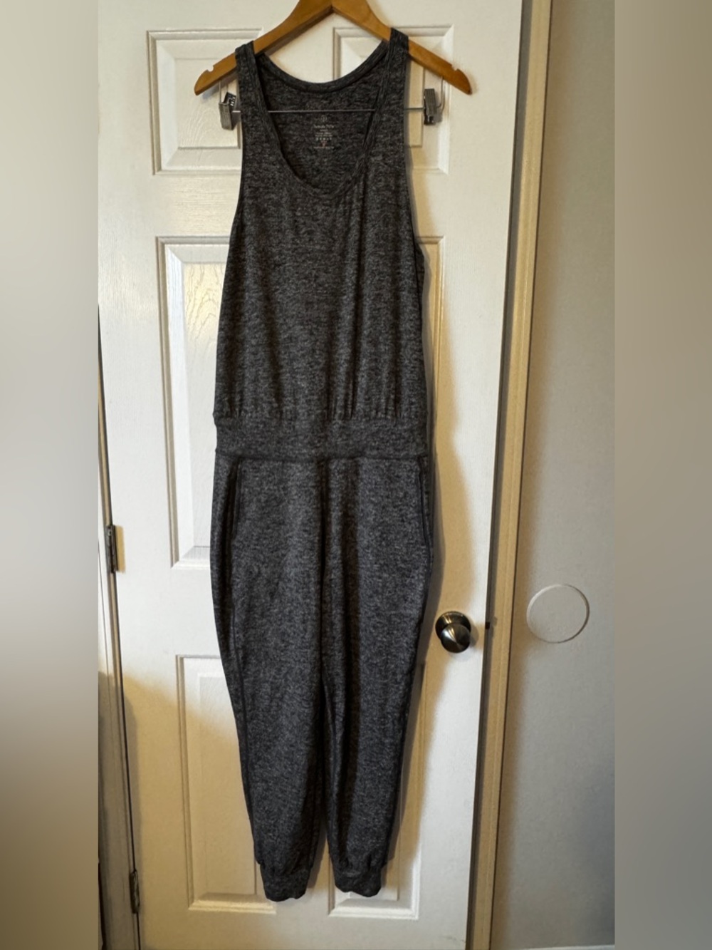 Sweaty Betty Charcoal Marl Garudasana Jumpsuit Size Large 0584